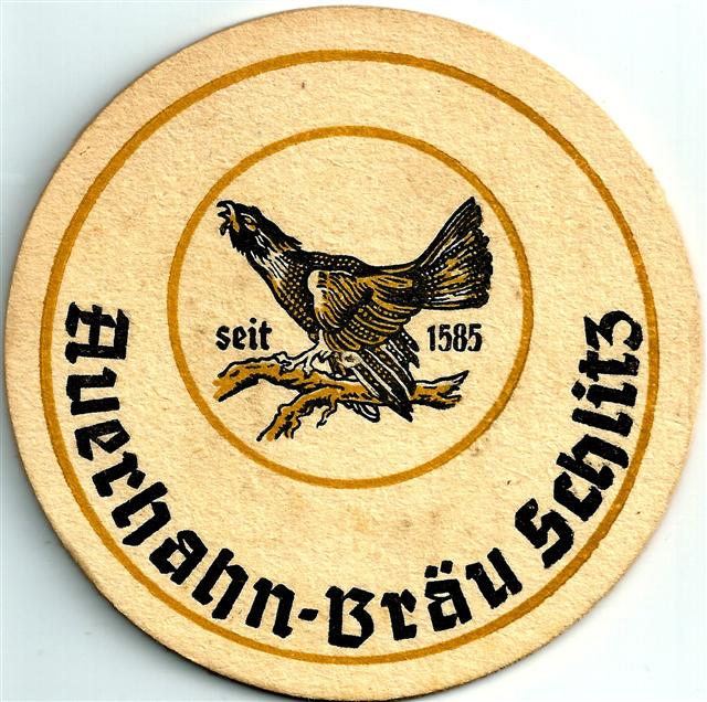 schlitz vb-he auerhahn rund 1a (215-2 gelbe kreise-schwarzgelb)